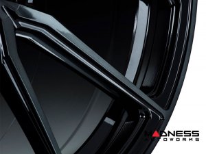 Maserati GranTurismo Custom Wheels - HF-3 by Vossen - Gloss Gold Maserati GranTurismo Custom Wheels - HF-3 by Vossen - Gloss Gold